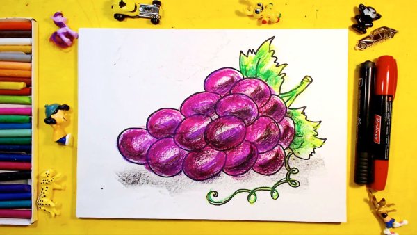 Рисунки маркерами для начинающих