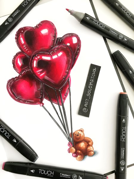 Рисунок на день рождения