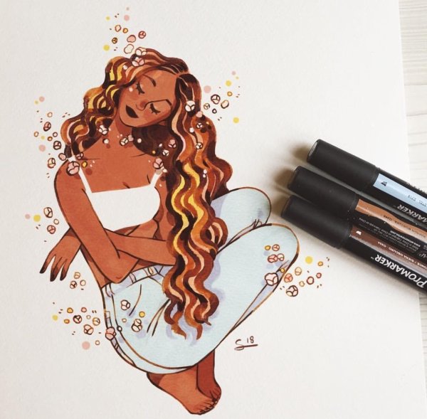 Хиппи живопись