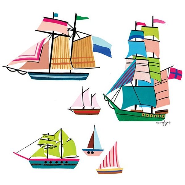 Корабль рисовать