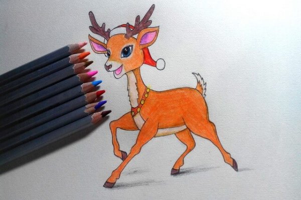 Скетчинг олень