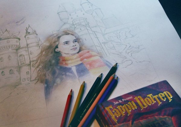 Гермиона Грейнджер скетч