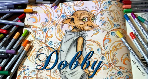 Раскраски маркерами Гарри Поттер