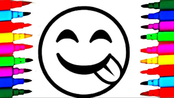 Смайлики карандашом