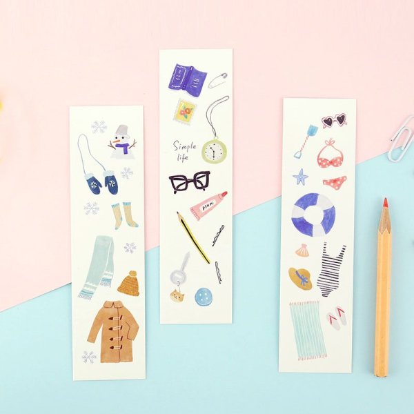 Идеи для закладок маркерами