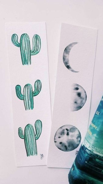 Идеи для закладок маркерами