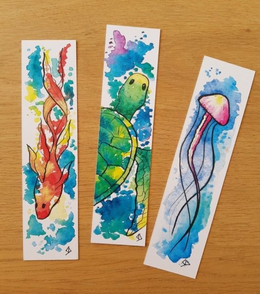 Закладка шаблон для печати