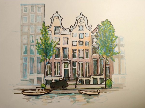 Скетч город