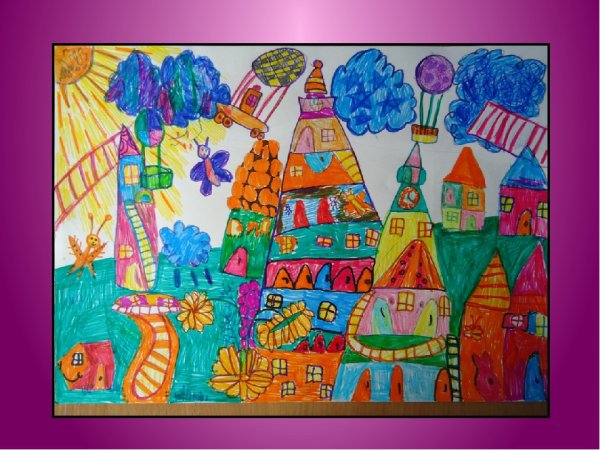 Рисование разноцветная Страна