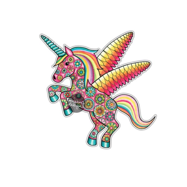 Наклейка Единорог