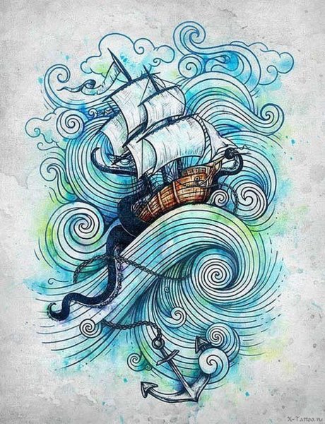 Морской орнамент