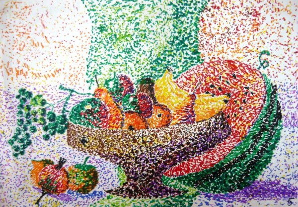 Поль Синьяк натюрморт 1883