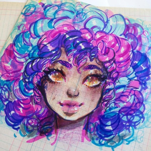 Рисунки фломастерами