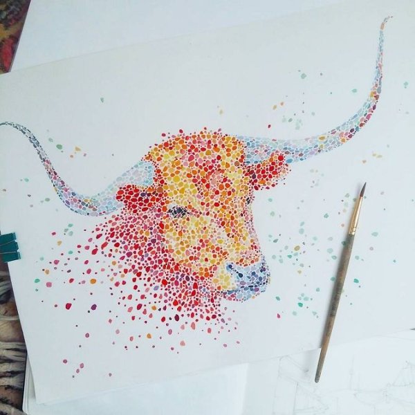 Рисование точками