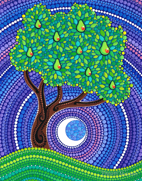 Элспет Маклин картины дерево