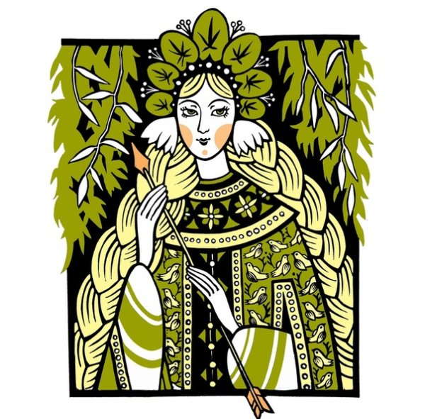 Царевна лягушка Графика