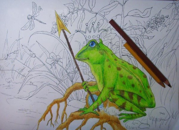 Царевна лягушка иллюстрации