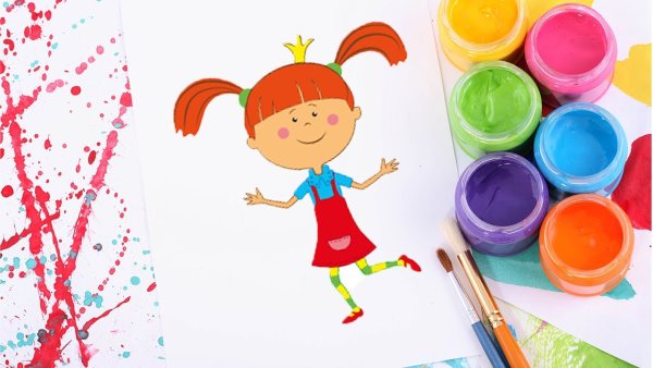 Рисование образа русской красавицы