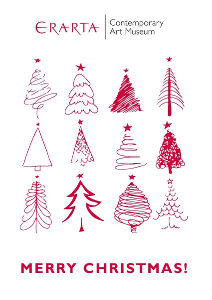 Способы рисования елочки