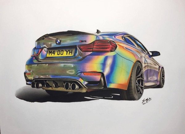 BMW m4 Sketch