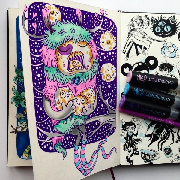 Idiotstile монстры