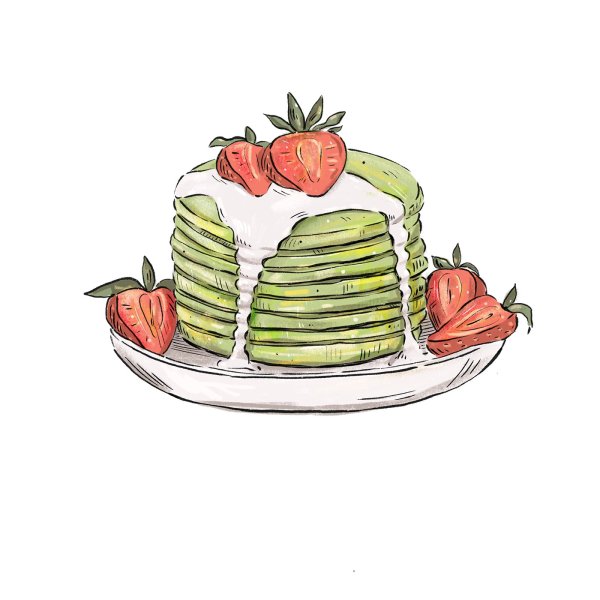 Панкейки скетч