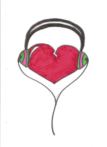 Картинки сердечки для детей рисунки фломастерами