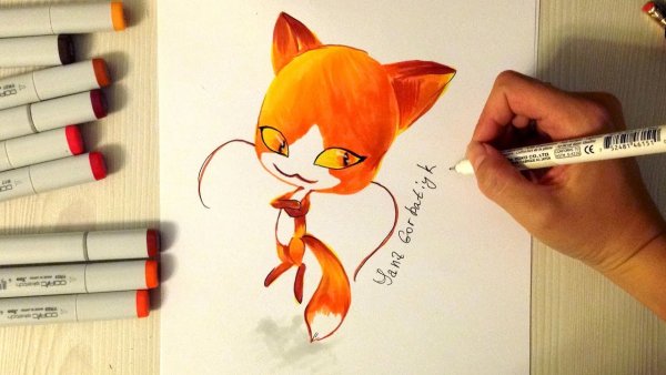 Леди баг и супер кот КВАМИ лисы