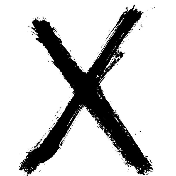 Крест перечеркивание