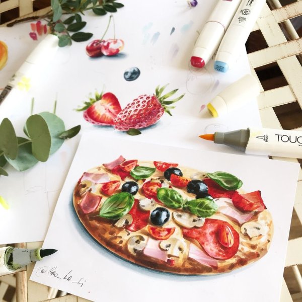 Итальянская еда скетч