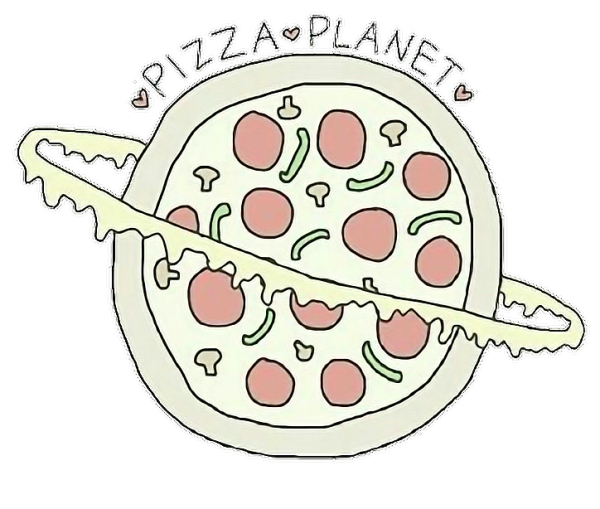 Рисунок пиццы для срисовки