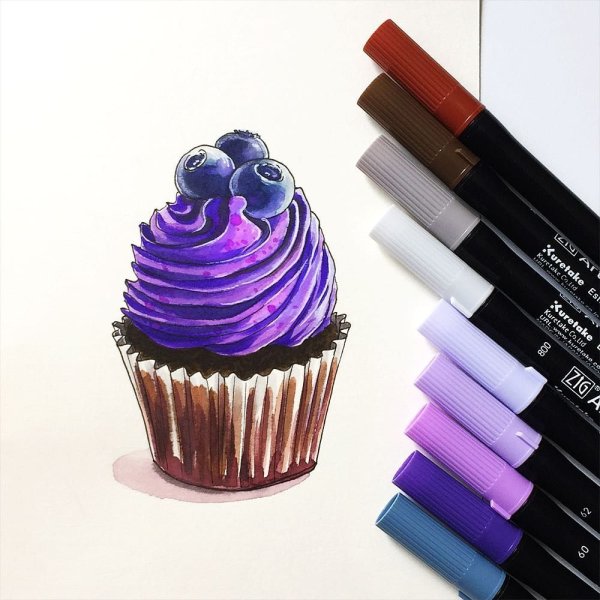 Кексики для скетчбука