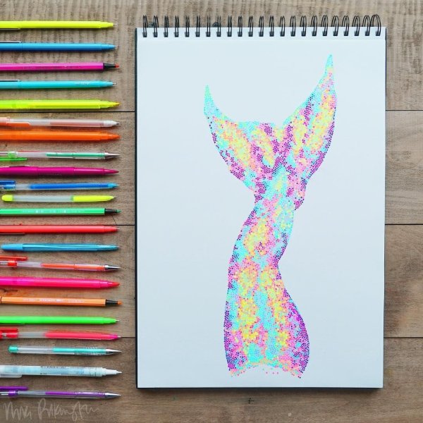 Рисунки из фломастеров