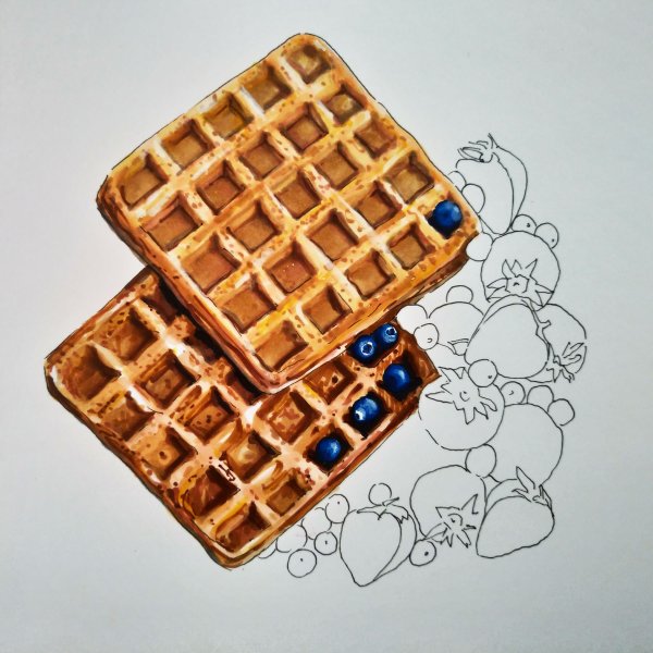 Венские вафли скетч