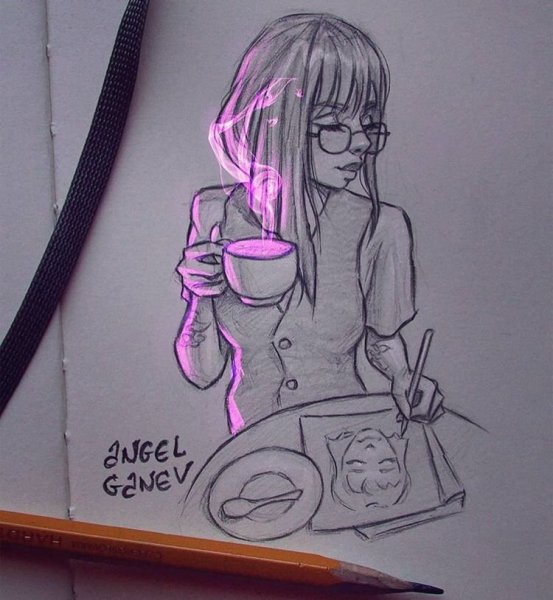 Крутые арты для срисовки