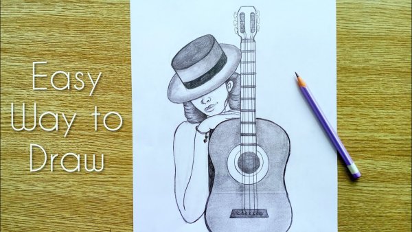 Рисунки простым карандашом