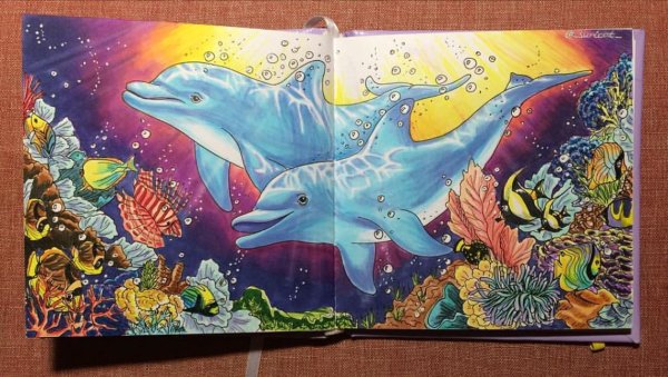 Подводный мир маркирами