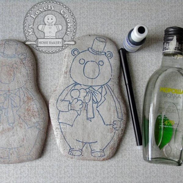 Фон для рисунка маркерами