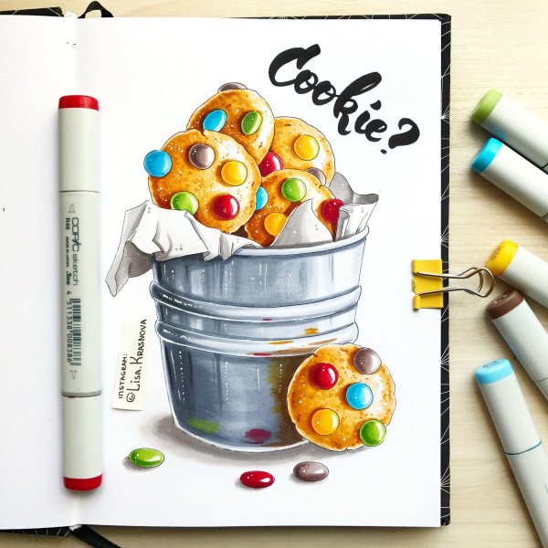 Копик маркерами Lighane Драконий глаз