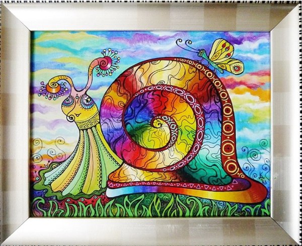 Улитка батик