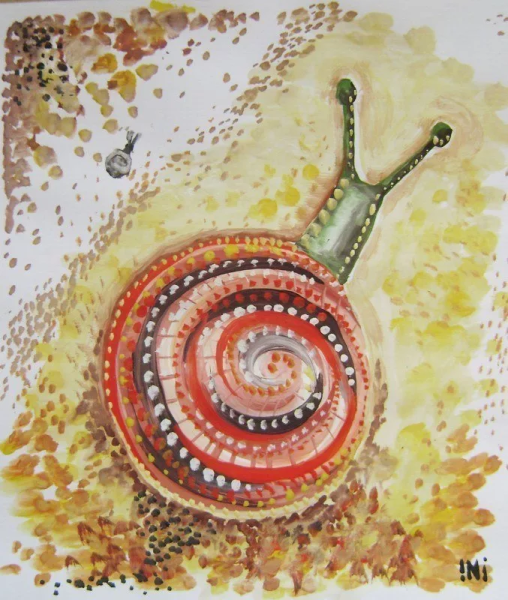 Улитка Batik Snail