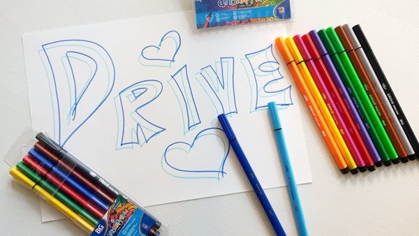 Реклама фломастеров