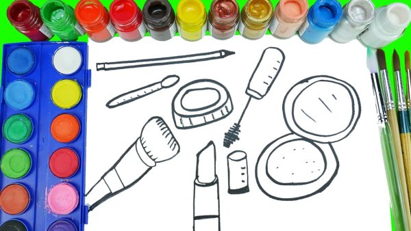 Нарисованная косметика