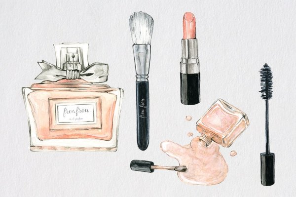 Косметика рисунок
