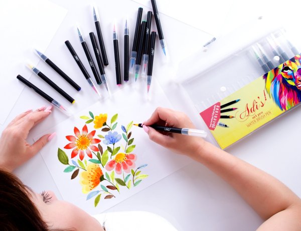 Кисть "Brush Pen", тонкая