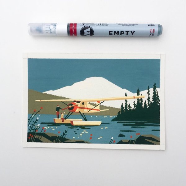 Маркер Молотов поска