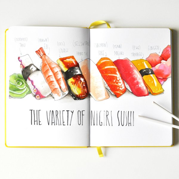 Иллюстрации маркерами Анна Расторгуева