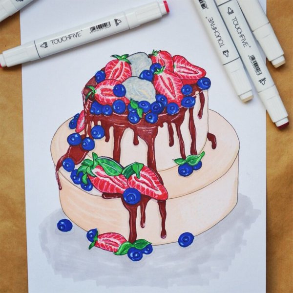 Арт маркерами TOUCHFIVE