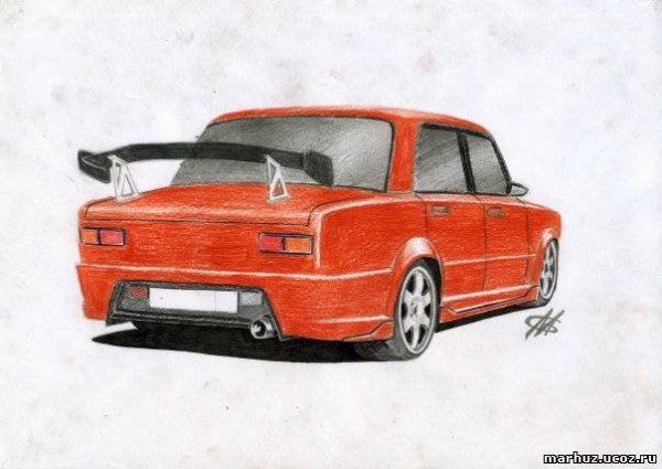 Жигули для рисования