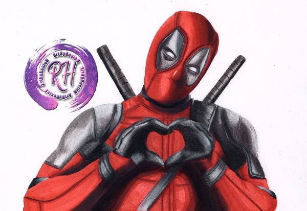 Нарисовать Дэдпула
